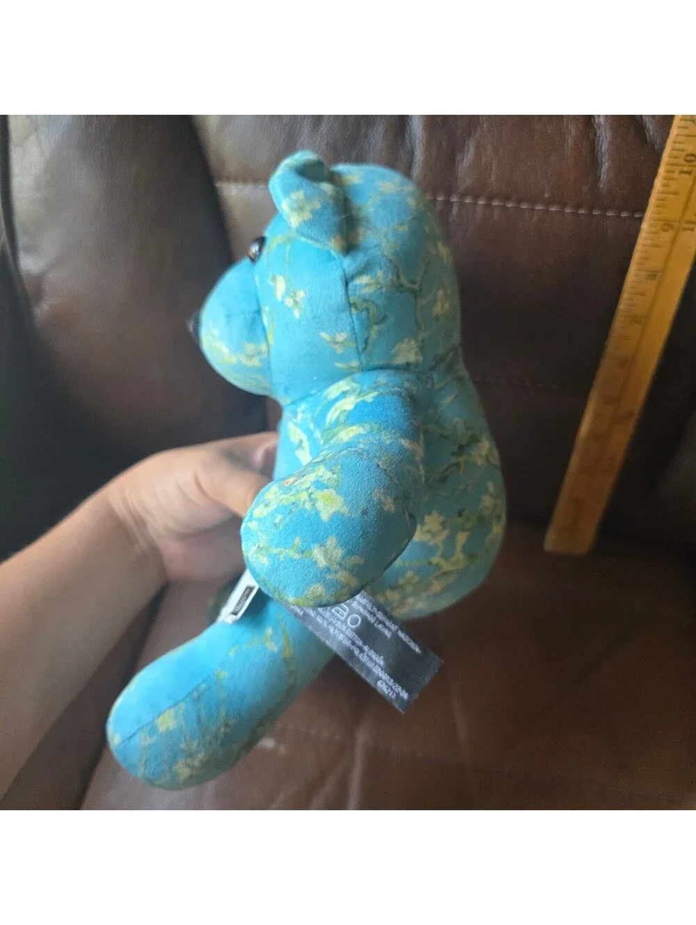 Van Gogh Museum Amsterdam Almond Blossom Blue Plush Teddy Bear NWT 8